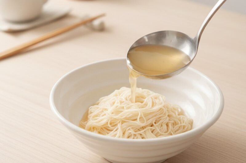 Light Vegetable Broth Noodles | 清爽万能蔬菜汤面
