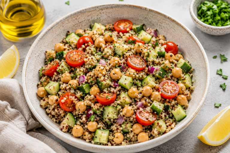 Chickpea Quinoa Salad 藜麦鹰嘴豆能量沙拉